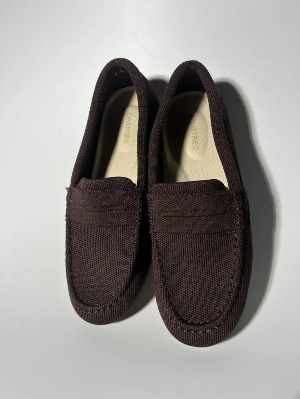 Cvistpieo Women’s Loafers 7.5 Wide Comfortable Lightweight Work Dress Flats